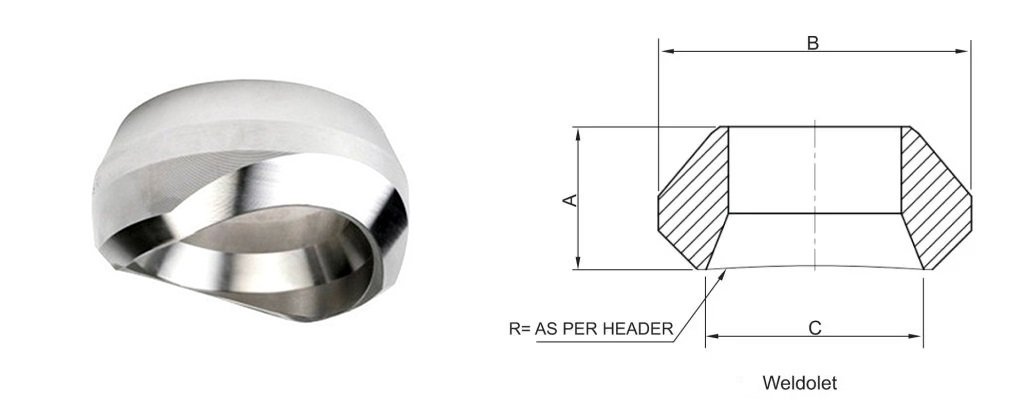 Stainless Steel 321/321H Flanges dimensions